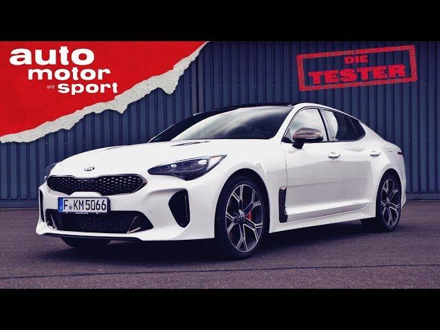 Kia Stinger 3.3 T-GDI V6 GT: Preisbrecher ohne Konkurrenz? - Test/Review | auto motor & sport