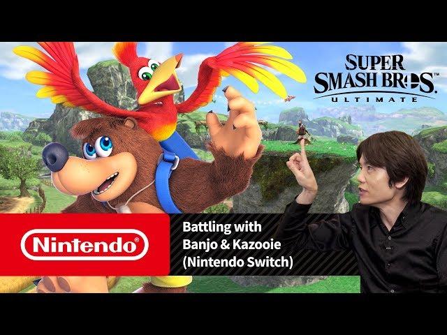Super Smash Bros. Ultimate - Battling with Banjo & Kazooie (Nintendo Switch)