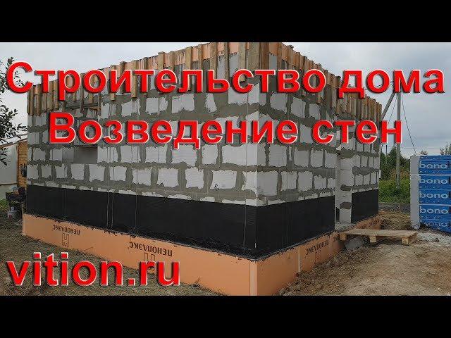 Строительство дома 6х6. Возведение стен процесс и стоимость