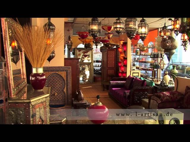 L-Artisan - Orientalische Lampen, Möbel und Wohnaccessoires. Besuchen Sie unser Atelier Aachen