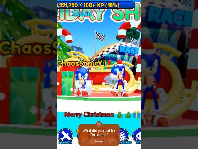 Merry Christmas to #sonicfans #shadowsonic #sonic #sonicroblox