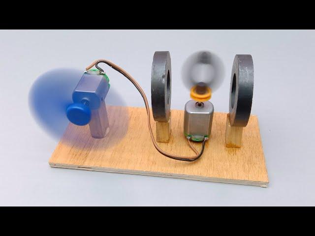 100% Self Running Free Energy Fan Device From DC Motor And Magnet