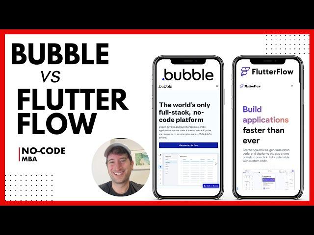 Bubble vs FlutterFlow: key differences and pricing explained (2024)