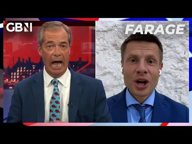 'I am NOT supporting Putin!' | Nigel Farage clashes with Ukrainian MP over demand to join Nato