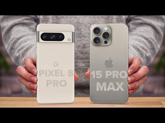 Google Pixel 8 Pro Vs iPhone 15 Pro Max | Full Comparison  Which one is Best?