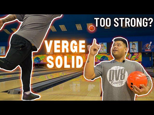 TOO MUCH HOOK??? | DV8 Verge Solid vs Damn Good Verge vs Ebonite GB4 | Bowling Ball Review