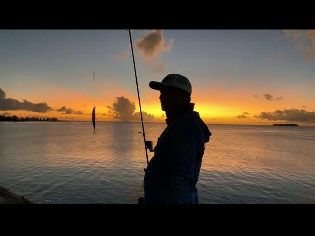 sunrise to sunset fishing w/ fishingboy! (Saipan,USA)