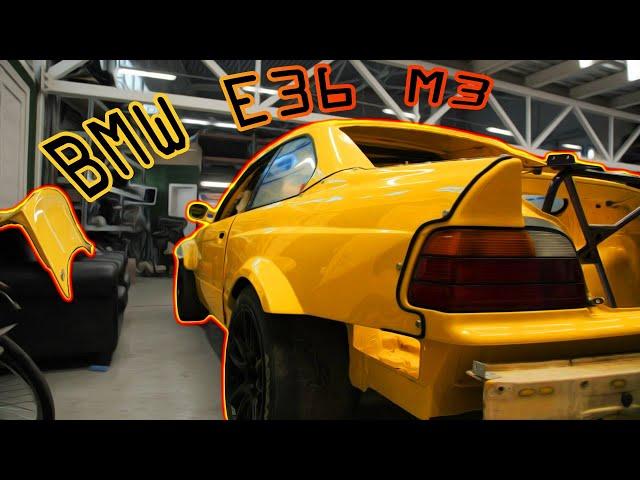 BMW E36 M3 Корч покраска и сборка s50b30