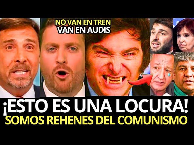 ¡TREMENDA EXTORSION! MILEI NO SE CALLA ANTE COMUNISTAS