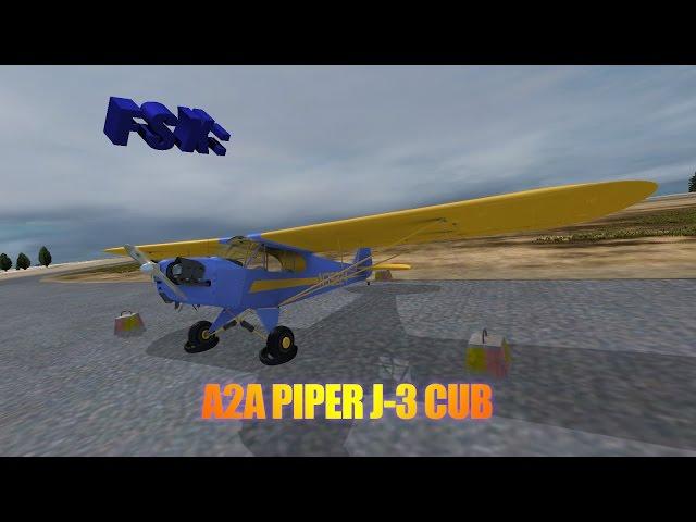 FSX Review - A2A Piper J-3 Cub (Steam Edition)