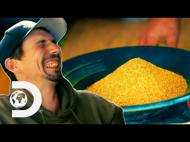 Parker's TRIPLE Wash Plant Operation Earns Him $600,000! | Gold Rush