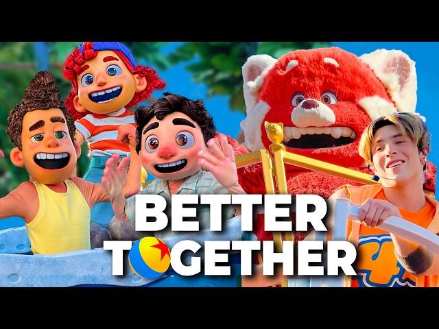 NEW! Better Together A Pixar Pals Celebration Parade- PIXAR FEST 2024 Disney California Adventure