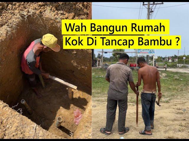 INTIP PEMBUATAN BANGUNAN PROYEK DARI NOL PAKAI BAMBU LHO | sudutsipil