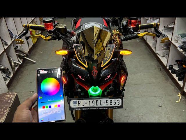 Yamaha MT15 Best Modification  Ever  | MT15  Black beauty Modified | Mt15 Accessories