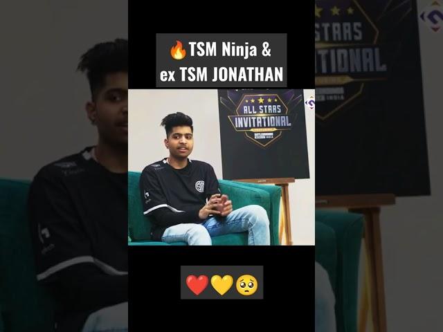 TSM Ninja and Ex TSM Jonathan  | #shorts #short #jonathan #ninjajod #godljonathan #godlike #bgmi