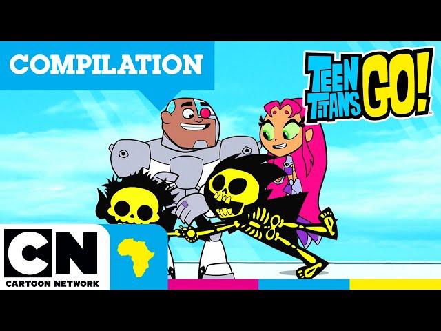 Titans' Prankapalooza April Fools Compilation | Teen Titans Go! | Cartoon Network Africa