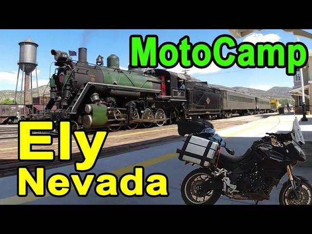 Motorcycle Camping - Ely, NV Cave Lake State Park