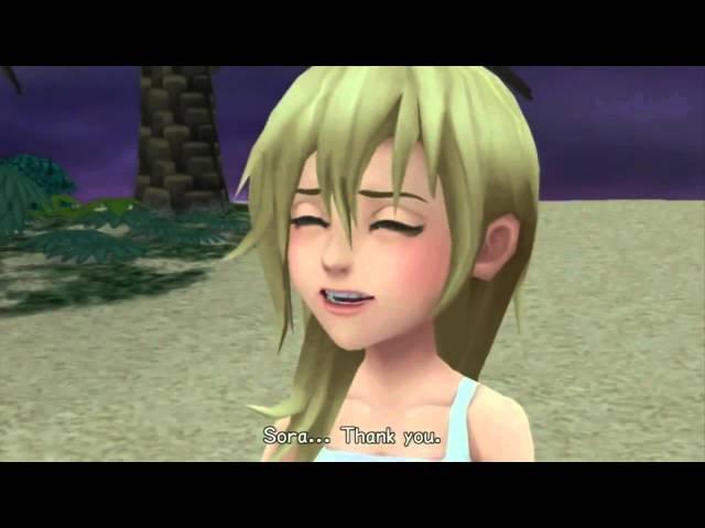 Namine and Sora sad scene