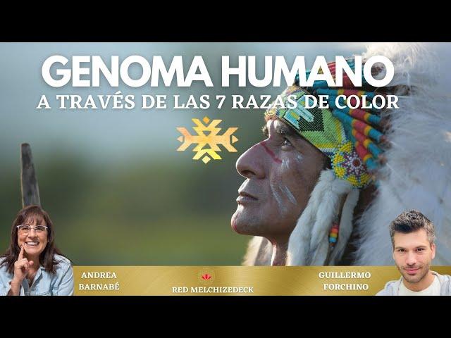 33- GENOMA HUMANO A TRAVÉS DE LAS 7 RAZAS DE COLOR con Andrea Barnabé.