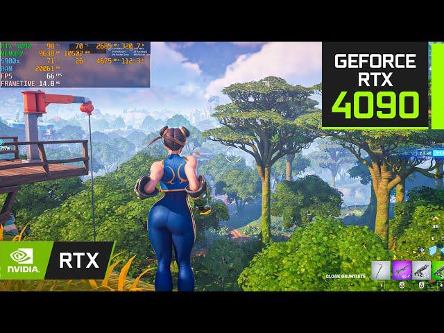 Fortnite : Chapter 4 Season 3 | RTX 4090 24GB ( 4K Epic Settings RTX ON / DLSS ON)