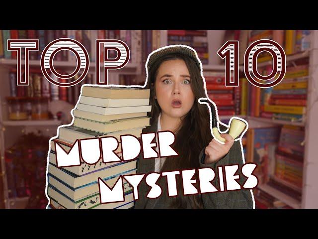 my TOP 10 murder mystery books OF ALL TIME! 🩸 (2024)