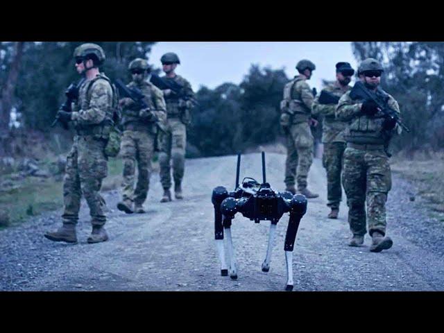 Ghost robot dogs being trialled by Australian defence force