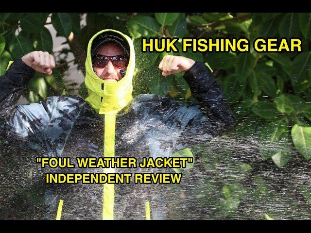 Huk Fishing All Weather "Foul Weather" Jacket Review