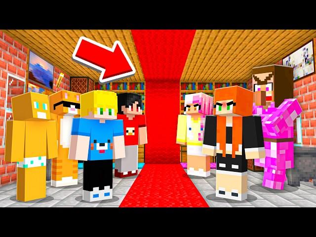 As Meninas Dividiram a Casa dos Amigos ao Meio no Minecraft!