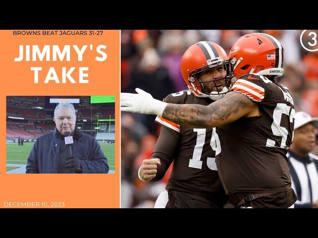 Jimmy's Take | Jim Donovan breaks down the Browns dramatic win over the Jaguars