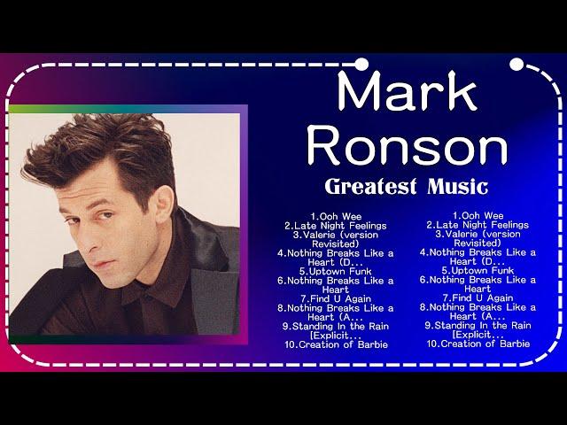 Mark Ronson Full Album 2024  Nonstop  Popular Songs