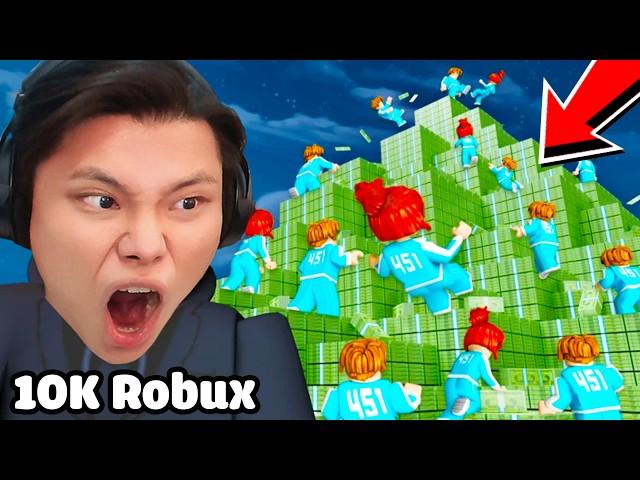 [ROBLOX] 100 NGƯỜI LEO LÊN ĐỈNH NÚI TIỀN ĐƯỢC NHẬN 10.000 ROBUXJAYGRAY THAM GIA THỬ THÁCH MR BEAST