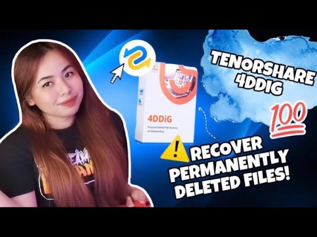 USE TENORSHARE 4DDiG TO RECOVER DELETED PHOTO AND VIDEO (2022)