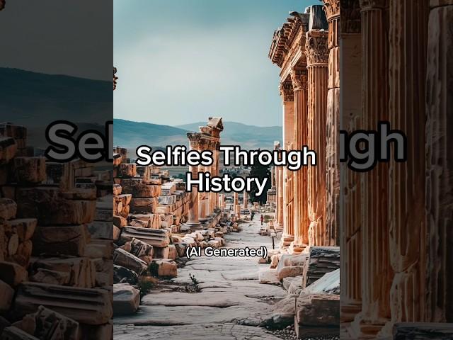 Selfies Throughout History! #shorts #ai #aiart #midjourney #selfie #selfies #history #pose