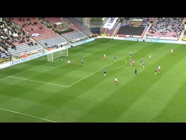 SCOTT CARSON'S SUPERB DOUBLE SAVE - WIGAN ATHLETIC 4 BIRMINGHAM CITY 0