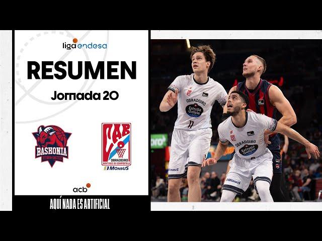 Baskonia - Monbus Obradoiro (89-79) GAME HIGHLIGHTS | Liga Endesa 2023-24