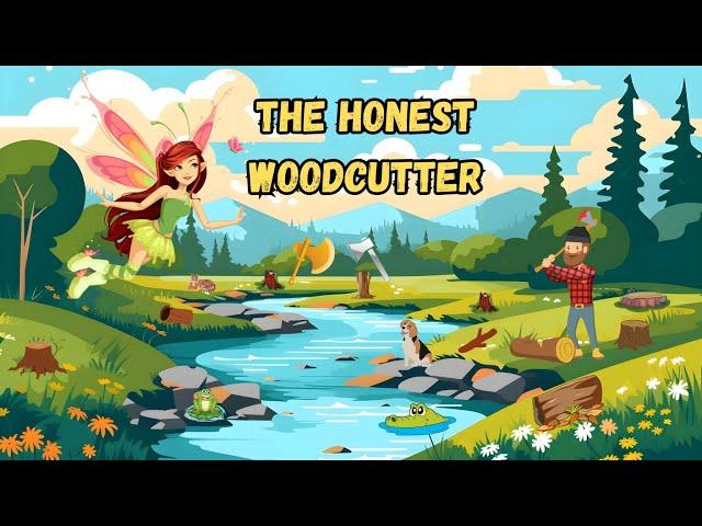 The Honest Woodcutter | Fables | Fairy Tales | Moral Story | TopKidsZone