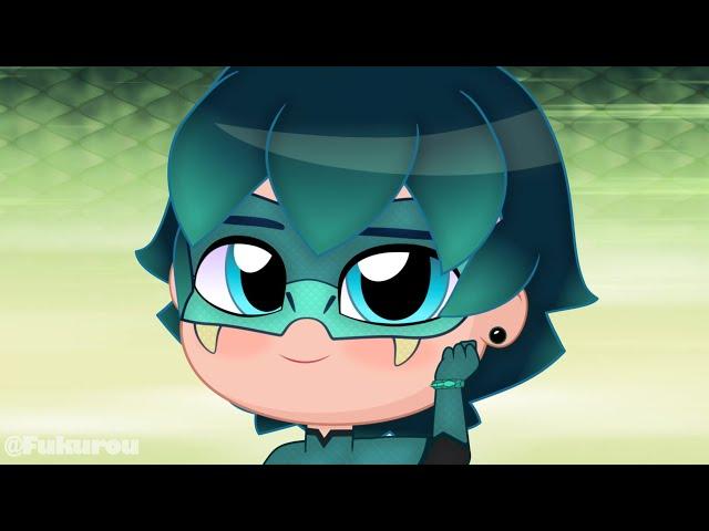 MIRACULOUS LADYBUG - Viperion - Luka Chibi Transformation!