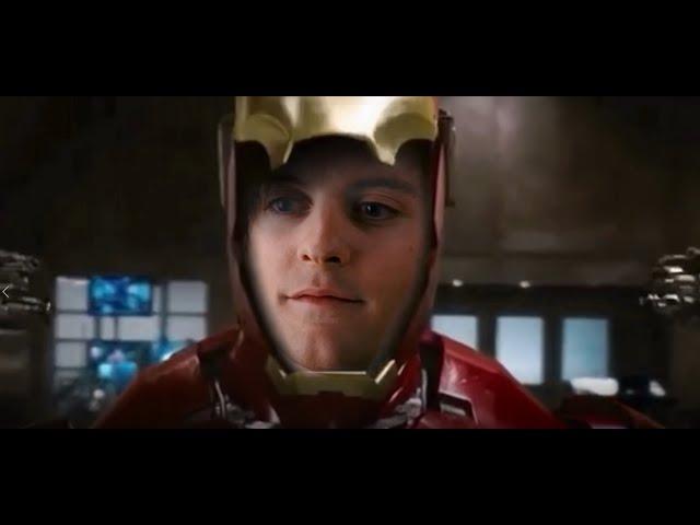 Bully Maguire Steals The Iron Man Suit