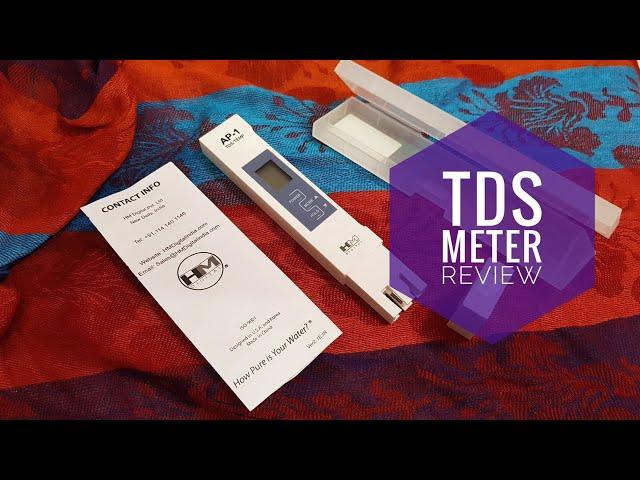 TDS Meter Review- HM AP-1