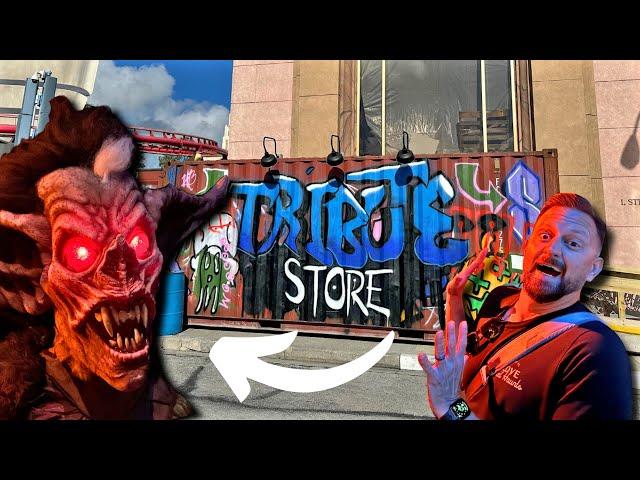 NEW Universal Studios Tribute Store HHN 2024! | Beware Of The Bats, Trying Spooky Treats & Secrets!