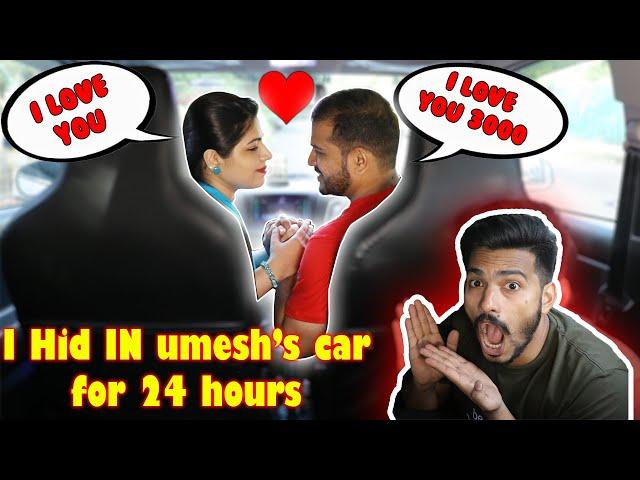 I Hid In Umesh's Car For 24 Hour And He Had No Idea | Hungry Birds