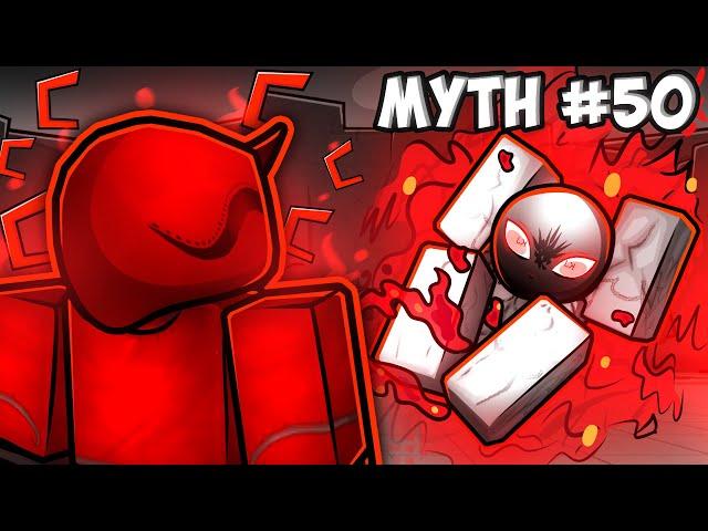 I Busted 50 MYTHS inside ROBLOX The Strongest Battlegrounds...