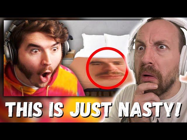 THIS IS JUST NASTY!!! Schlatt Ranking Your DISGUSTING Bedrooms (REACTION!!!) jschlattLIVE