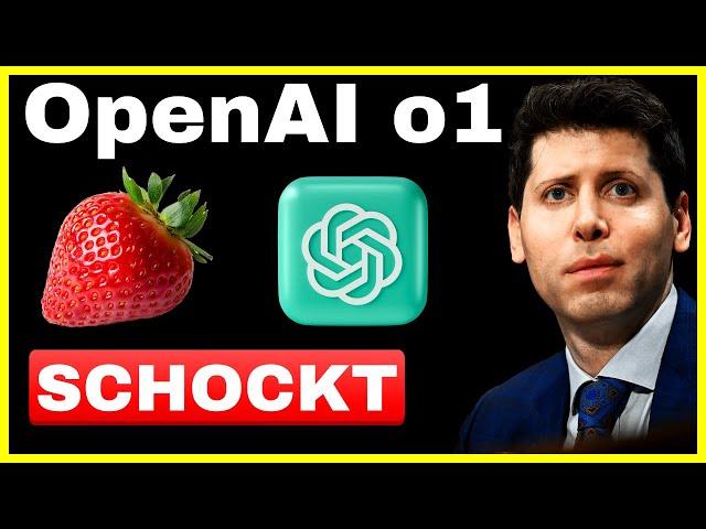 OpenAI o1 "Denkt" – Analyse & Test des Neuen ChatGPT Strawberry Modell