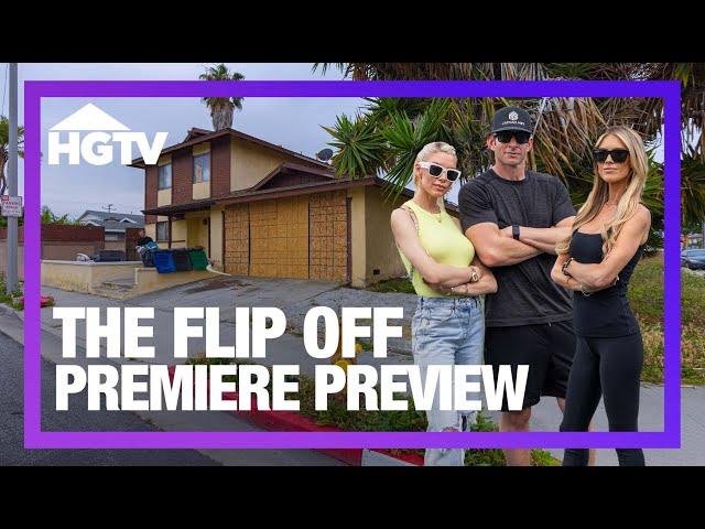 NEW SHOW: First Look at the Premiere Episode | The Flip Off | HGTV