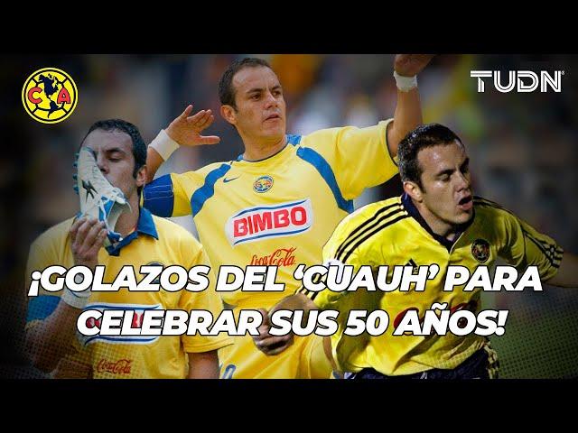 ️¡ÍDOLO!Cuauhtémoc Blanco cumple 50 años y lo festejamos con goles en el América | TUDN