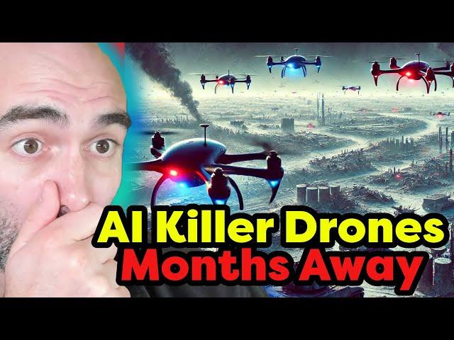 AI-Powered Killer Drones Only Months Away, Says Ukrainian Commander!