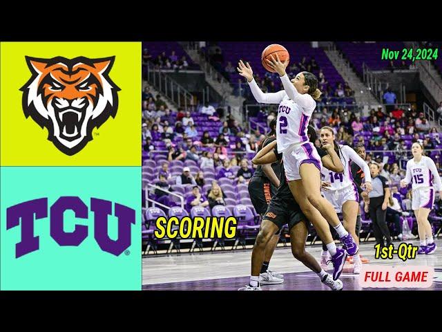 Idaho State Bengals vs TCU Horned Frogs Women’s Basketball | Game Highlights Nov 24 ,2024