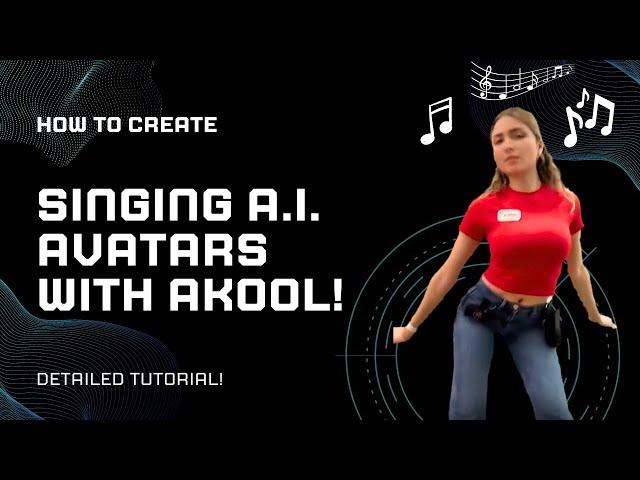 Create An AI Singing Avatar with AKOOL - Step-by-Step Tutorial