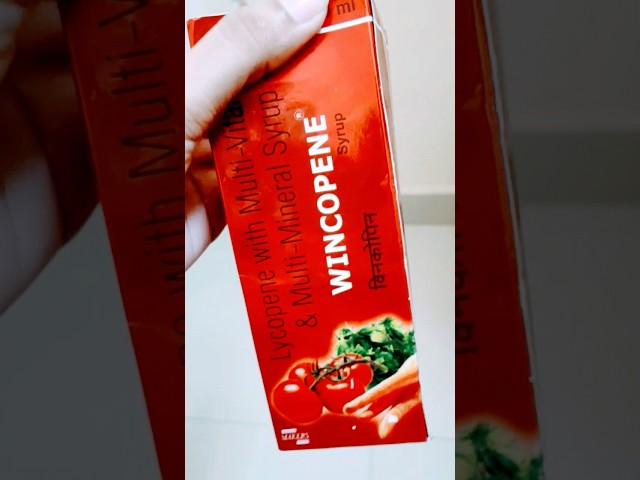 #wincopene #lycopene with multi-vitamin & multi-mineral syrup@Chhayasinghkush #shorts